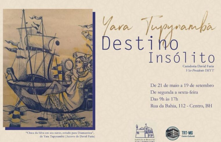 Exposição “Destino Insólito” de Yara Tupynambá acontece no Centro Cultural do TRT-MG