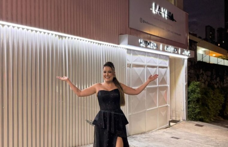 Melissa Paula, apresentadora do programa Saber Viver, aposta em novo centro estético em Belo Horizonte