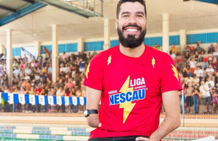 Medalhista Daniel Dias é atração da Liga Esportiva NESCAU, em Belo Horizonte