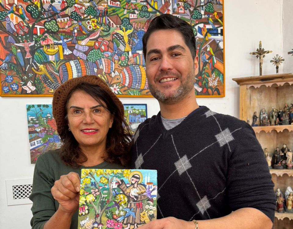 Colecionador David Faria é recebido pela comunidade artística ouro-pretana