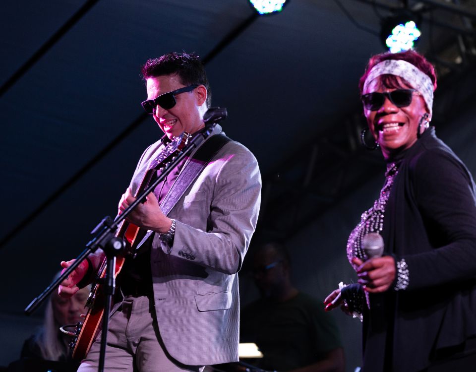 Laretha Weathersby e Bruno Marques Band fazem show históricona Monka Cervejaria