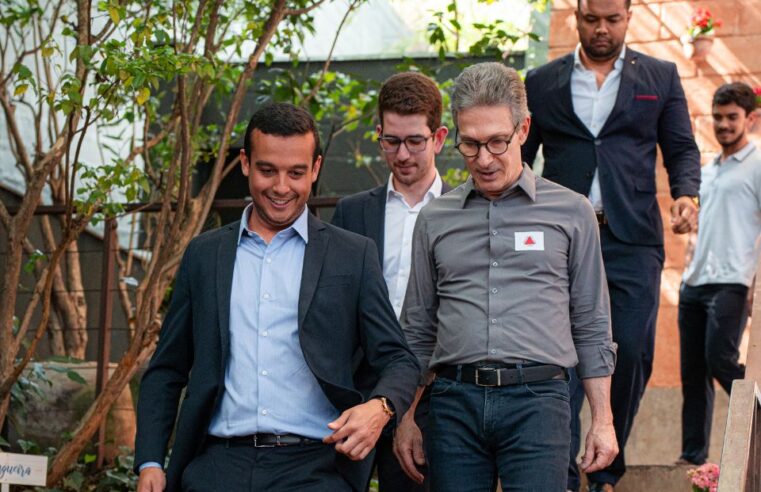 Luiz Passos, jovem liderança mineira, recebe governador Zema e amplia protagonismo político e empresarial