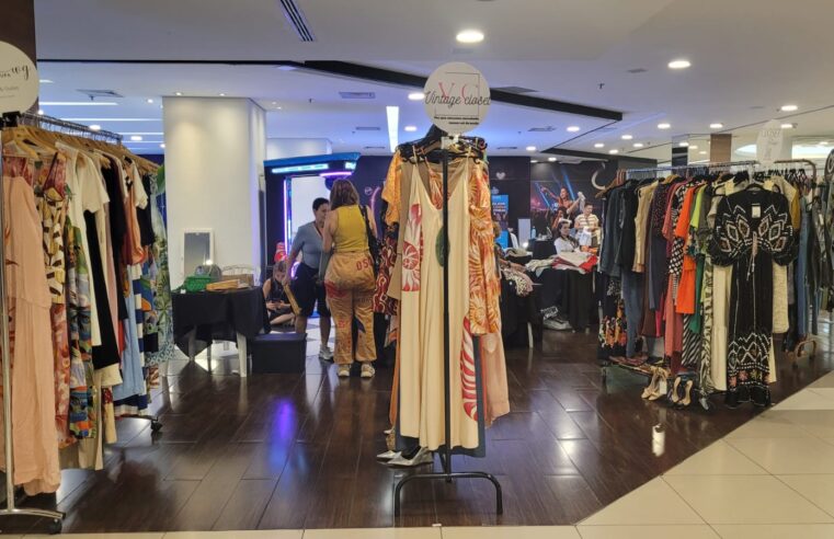 Projeto Nosso Encontro de Brechós retorna ao Shopping Cidade com loja pop-up