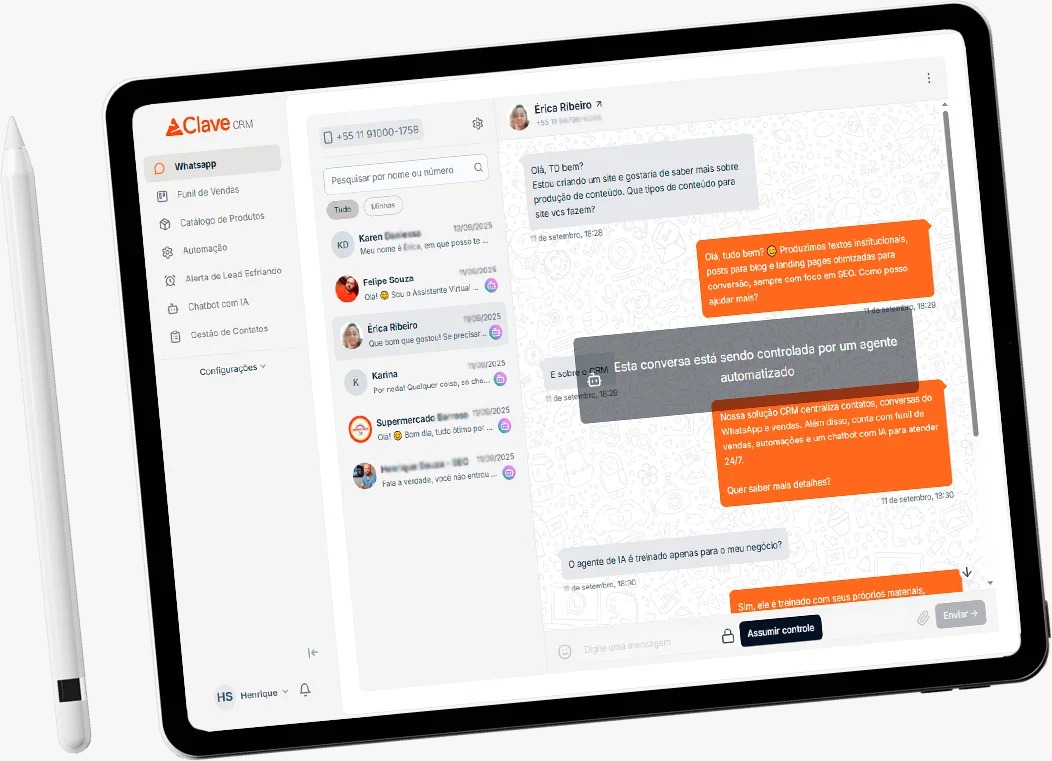 “O cliente mandou no zap?” Agora é CRM com WhatsApp que responde