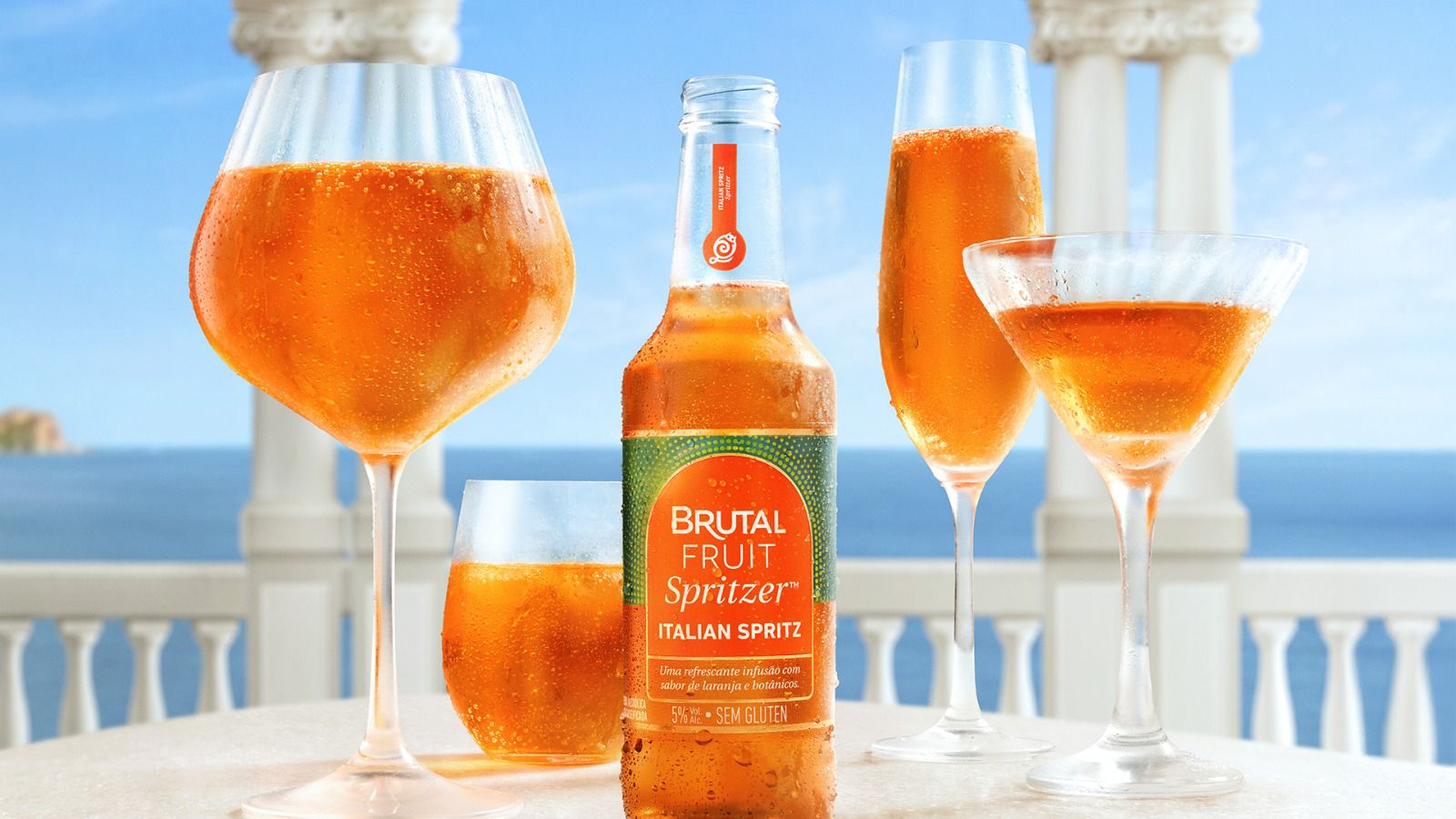 Brutal Fruit lança Italian Spritz em Belo Horizonte: tendência do verão europeu chega à capital mineira em edição limitada