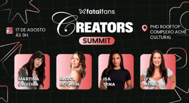 Fatal Fans reúne criadores de conteúdo em São Paulo para primeira edição do Creators Summit