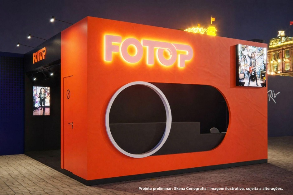 FOTOP amplia operação no Rock in Rio 2026 com 300 fotógrafos e quatro estúdios para experiências criativas com os fãs