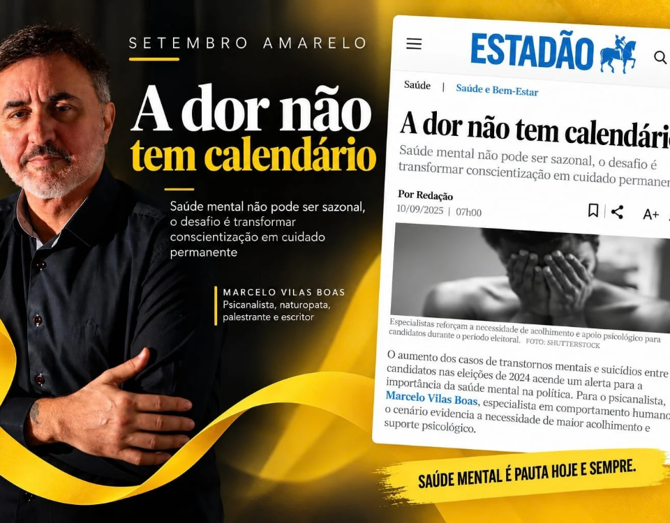 Setembro Amarelo termina, o cuidado continua: ações de Marcelo Vilas Boas marcam mês de conscientização sobre saúde mental